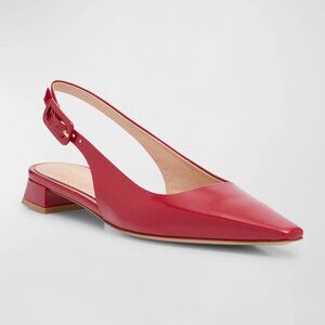 Gianvito Rossi Lindsay 20 Slingback Pumps Tokio Rouge Size EU 39 / US 9